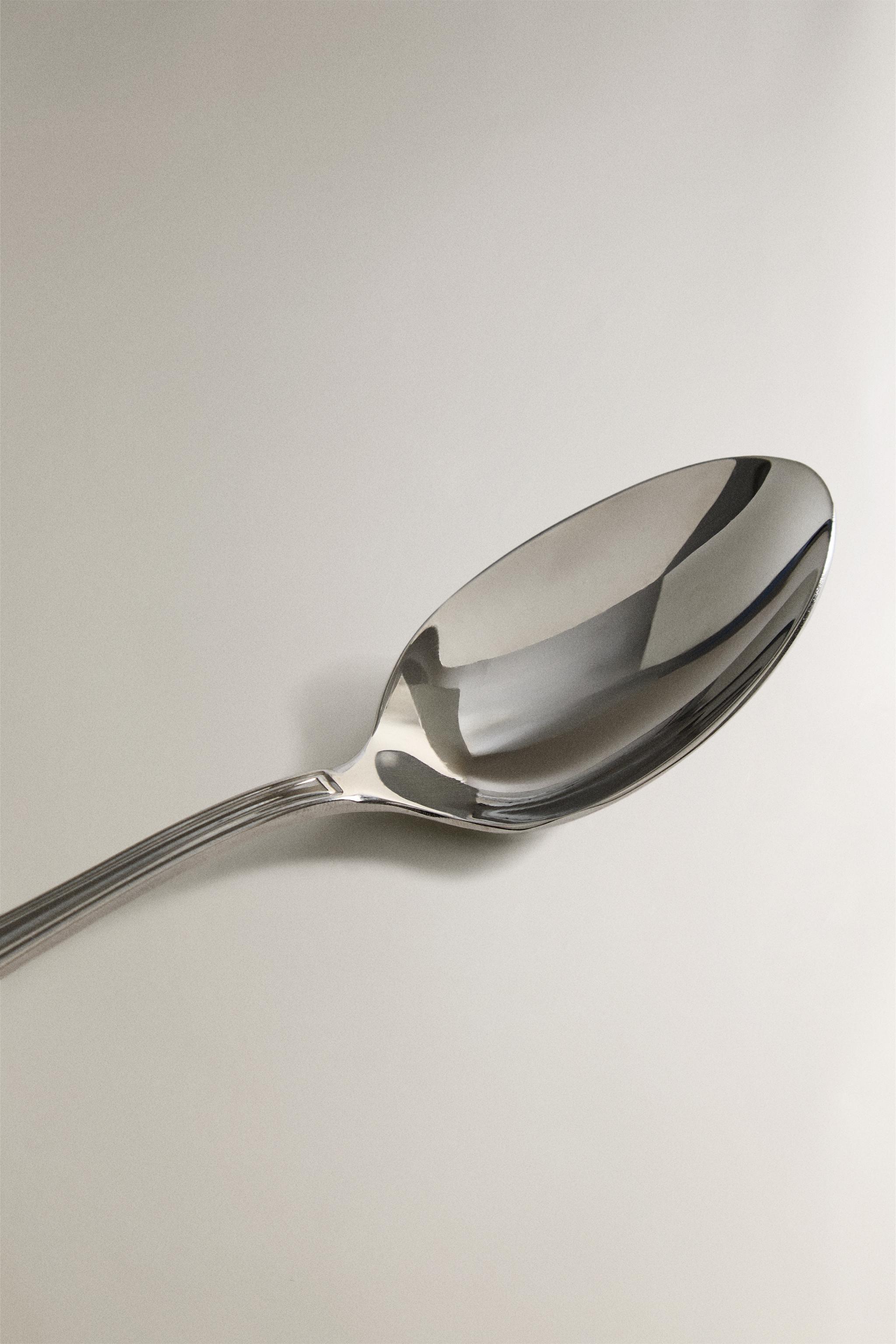 PETITE CUILLÈRE À DESSERT ACIER BRILLANT